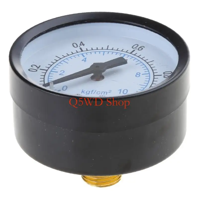 Q5WD 50mm 0-10bar/0-1Mpa Air Compressor Pneumatic Hydraulic Fluid Bar 1/4NPT Thread