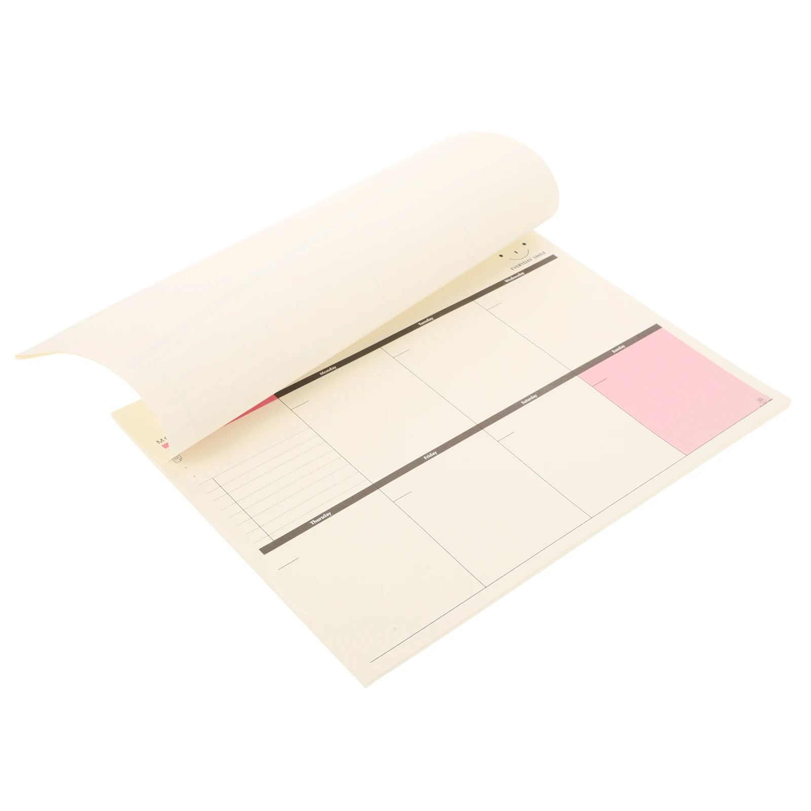 

A4 Size Tearing Weekly Planner Paper Rectangular Desktop Time Management Schedule Organizer Memo Pad School Office Supplies
