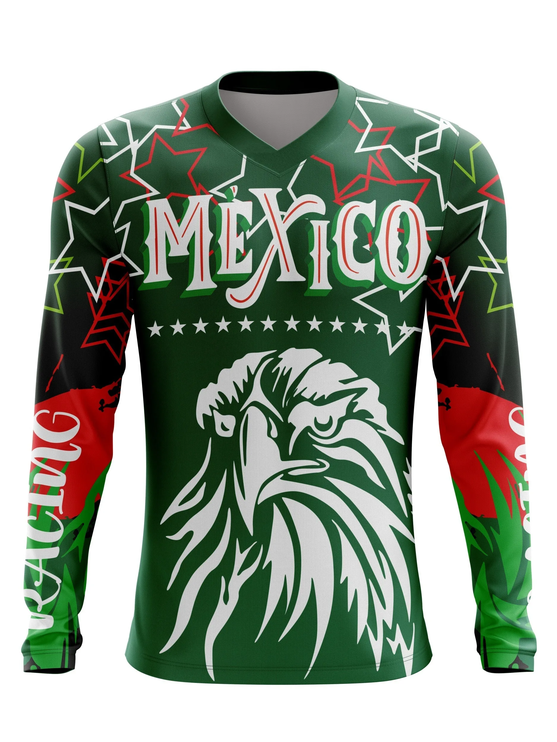 Mens Mexico Themed Long Sleeve - Mountain Biking New Mexico ulasan dan harga
