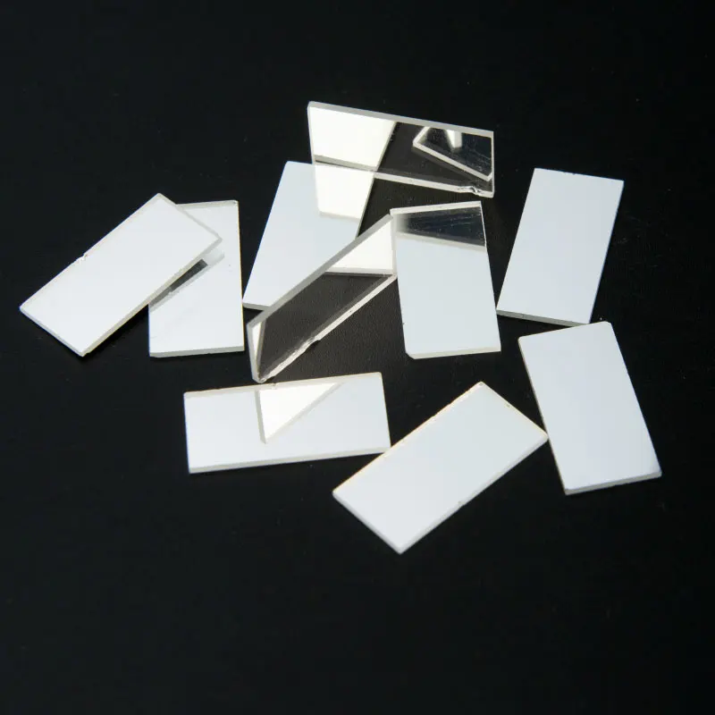 20PCS 24X12มม.โรงงานชำรุด Optical พื้นผิวด้านหน้า Reflector กระจกสูงสะท้อนแสง First พื้นผิวกระจกความหนา1มม.