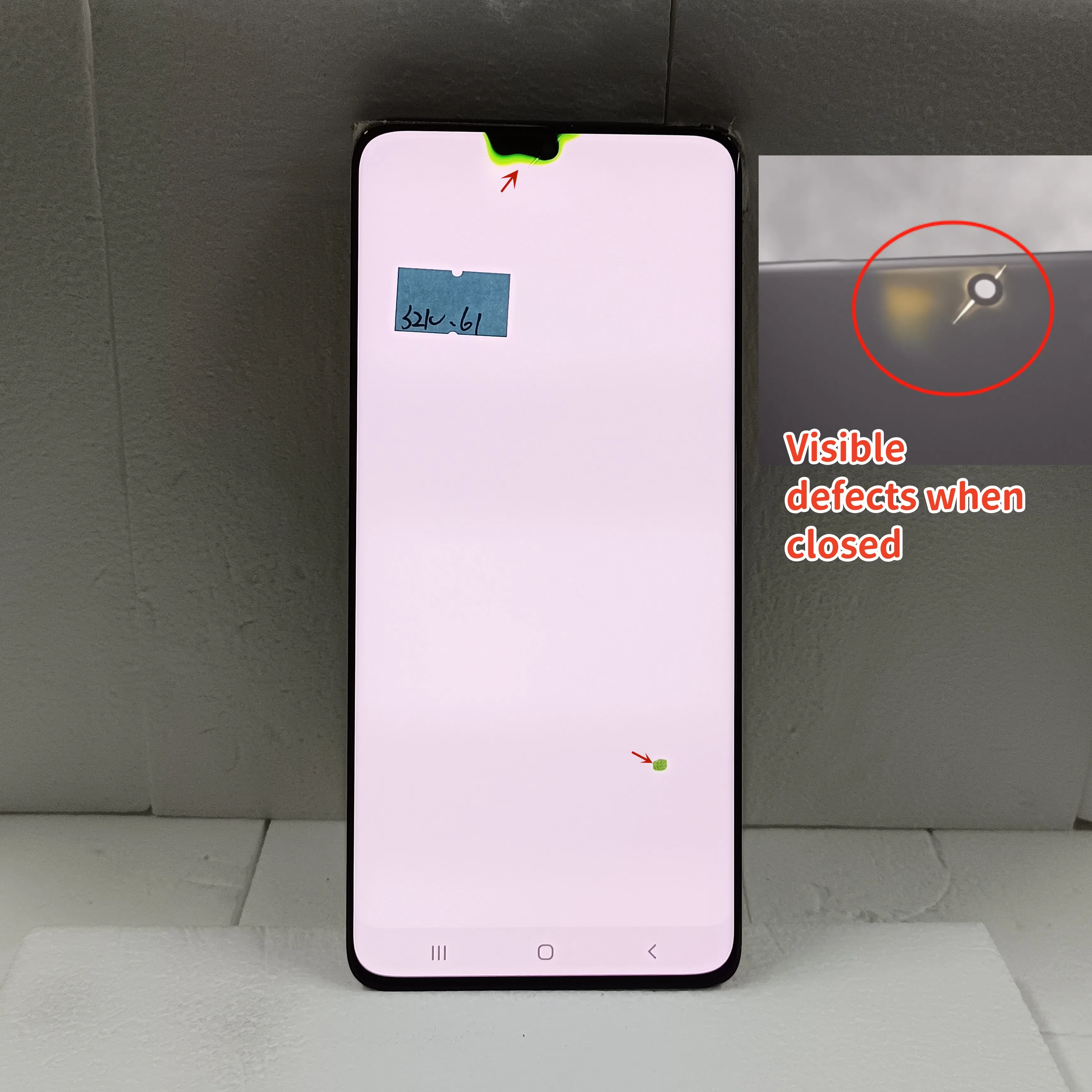 100% Test AMOLED Lcd Display Touch Screen Digitizer Assembly For Samsung Galaxy S21 Ultra 5g G998 G998u G998b G998f/ds With Dots