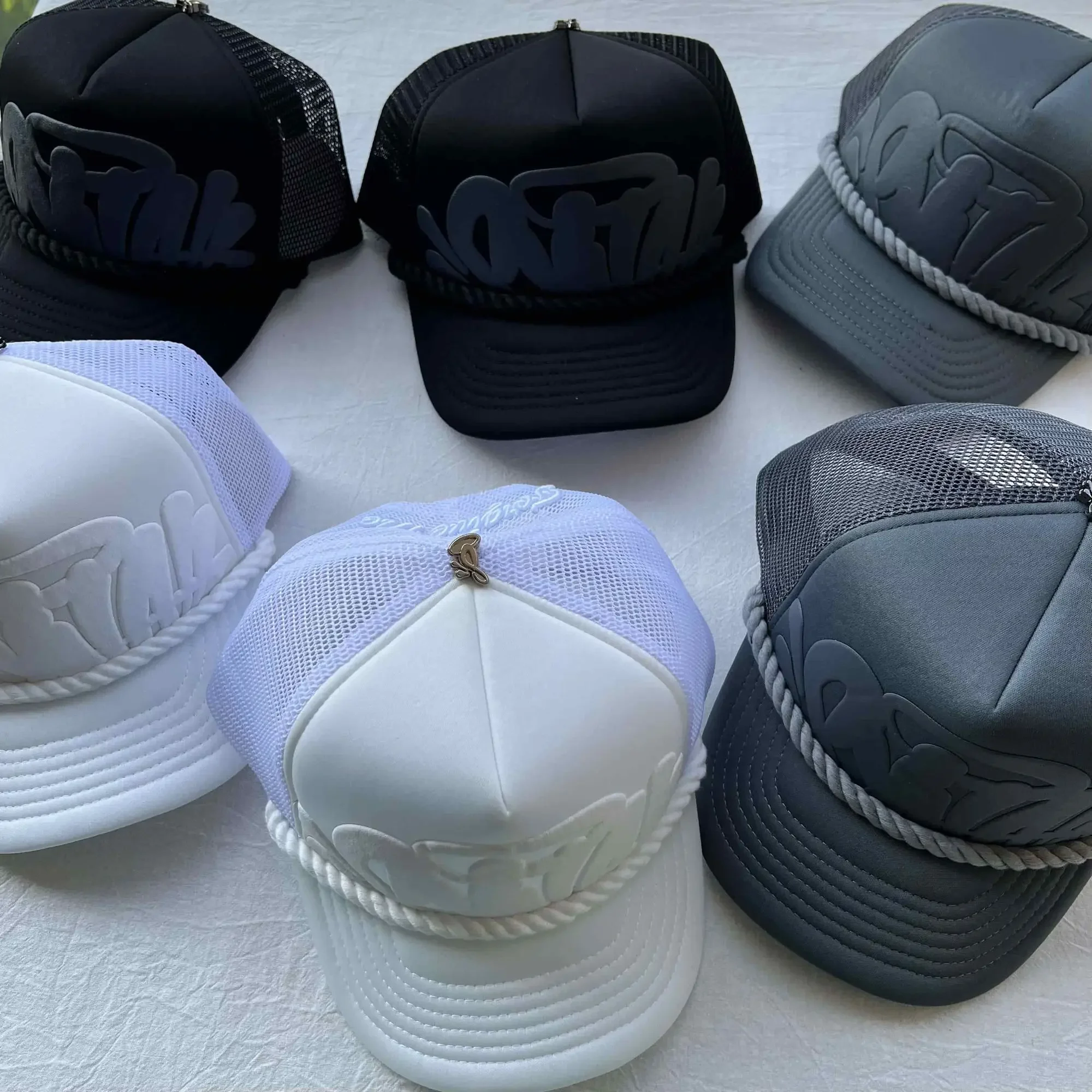2025 Fashion Hot Sale Syna Trucker Cap Synaworld Hat Alphabet Van