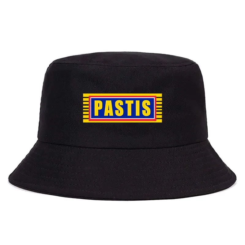 Apéro Pastis Culture Bob sombrero de cubo Reversible verano estilo de Francia del Sur gorra de pescador estampada hombres mujeres diario Casual sombrero de Panamá