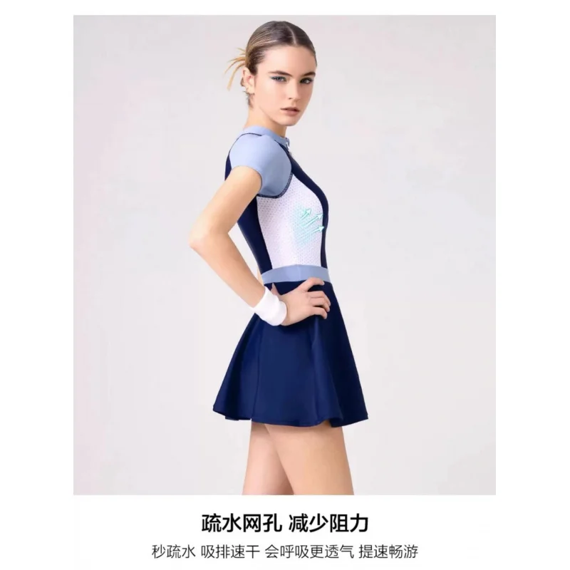Minsu maillot de bain une pièce pour femme haut de gamme 2025 nouveaux maillots de bain pour femmes séchage rapide conservateur professionnel maillots de bain pour femmes
