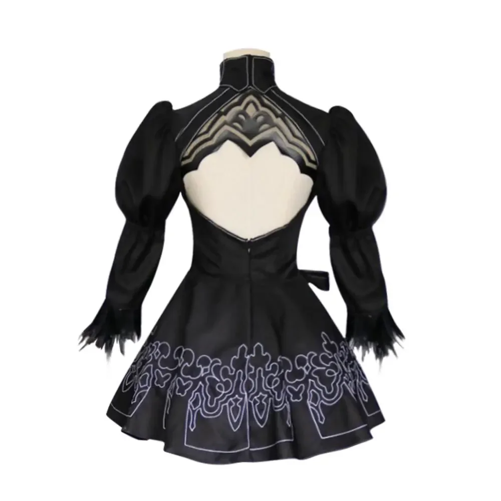 

Nier Automata 2B Sister Cosplay Costume Full Set Performance Costume Cosplay