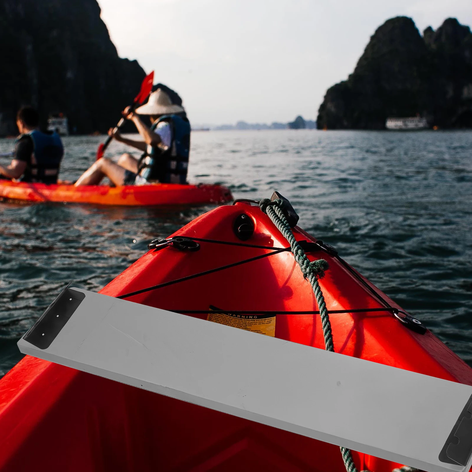 

2 Pcs Seat Hook Hooks Kayak Clip Boat Brackets Yacht Pvc Plastic Inflatable Clamp for Parts