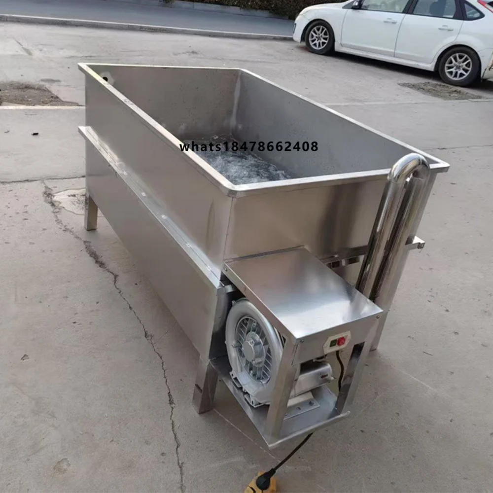 Automatic Motor Pump Frozen Meat Chicken Feet Fish Seafood Thawing Machine Bubble Thawing Defrosting Tank