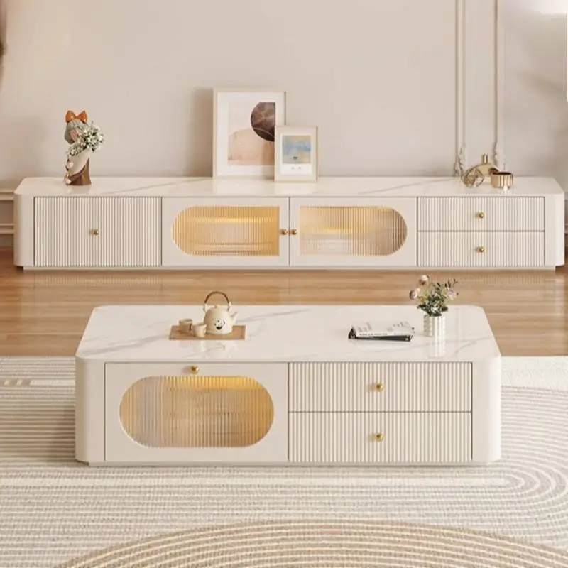 

Cute Drawers Tv Cabinet Decoration Shelves Unique Quality Modern Support Tv Stand Luxury Designer Muebles Para Hogar Furniture