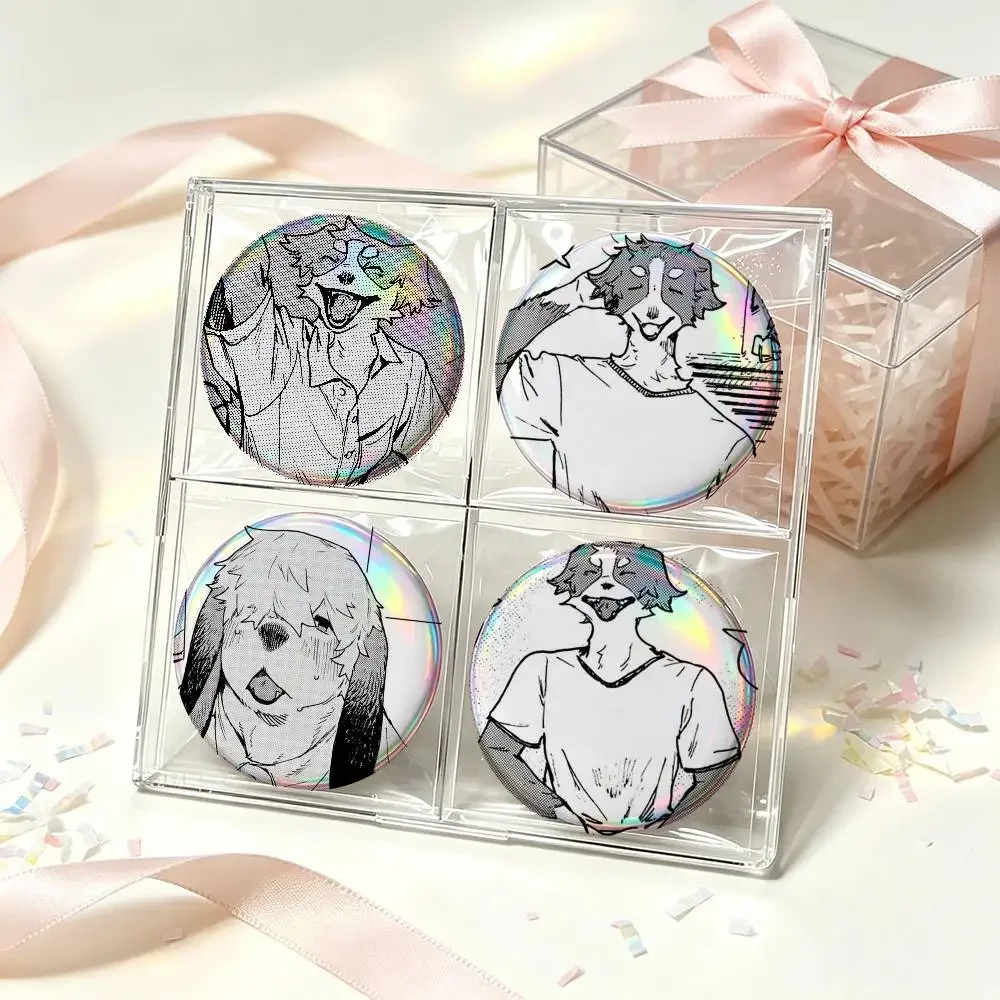 Cartoon S-SMELL N-Nagabe   Anime Button Pin Handmade Brooch For Clothes Cartoon Badge Backpack Decoration Jewelry Accessories