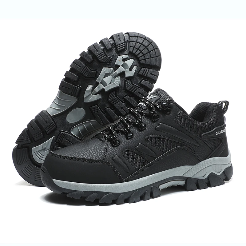 2025 Men Classic Hiking Shoes Outdoor Sneakers Winter Warm Fur Non-slip Women Footwear Autumn Gym Shoes Boys Breathable Trekking