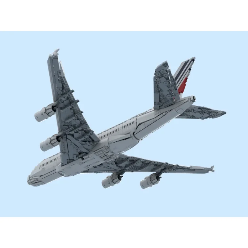 New Popular MOC-257122 Airborne Helicopter Large Transport Plane Building Block Model 3631 Parts Adult Birthday Toy Gift