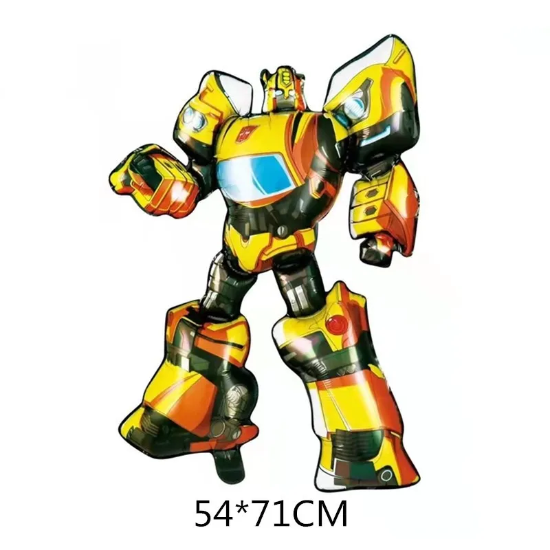 Balony z folii aluminiowej w nowym stylu, transformujące się, Balony Bumblebee Optimus Prime, zabawki dla dzieci, balony z folii aluminiowej na przyjęcia.