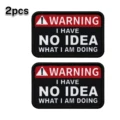 2pcs Black Red