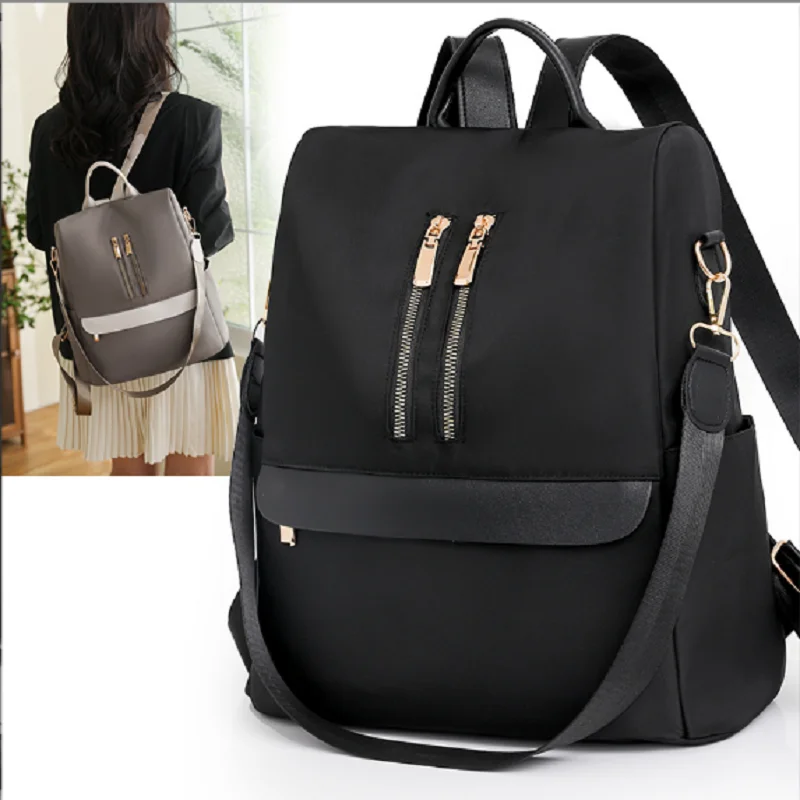 

New Korean Fashion Large Capacity Women Travel Backpack Waterproof Oxford Casual Shoulder Bags Anti Theft Handbag School Bag