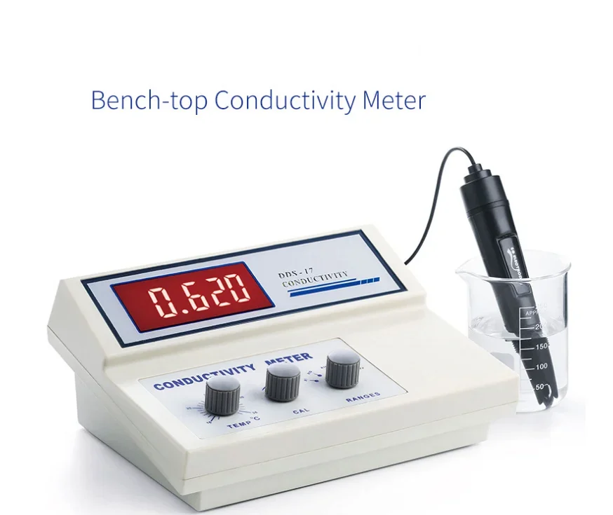 Laboratory benchtop conductivity meter ph/orp/temperature tds/ec meter