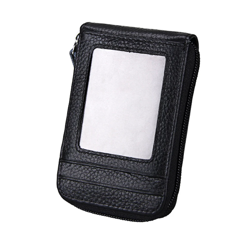 1Pcs Rfid Anti-Theft Card Holder Lightweight Multi-Slot Protective Sleeve Large Capacity Card Pack Wallet for Women