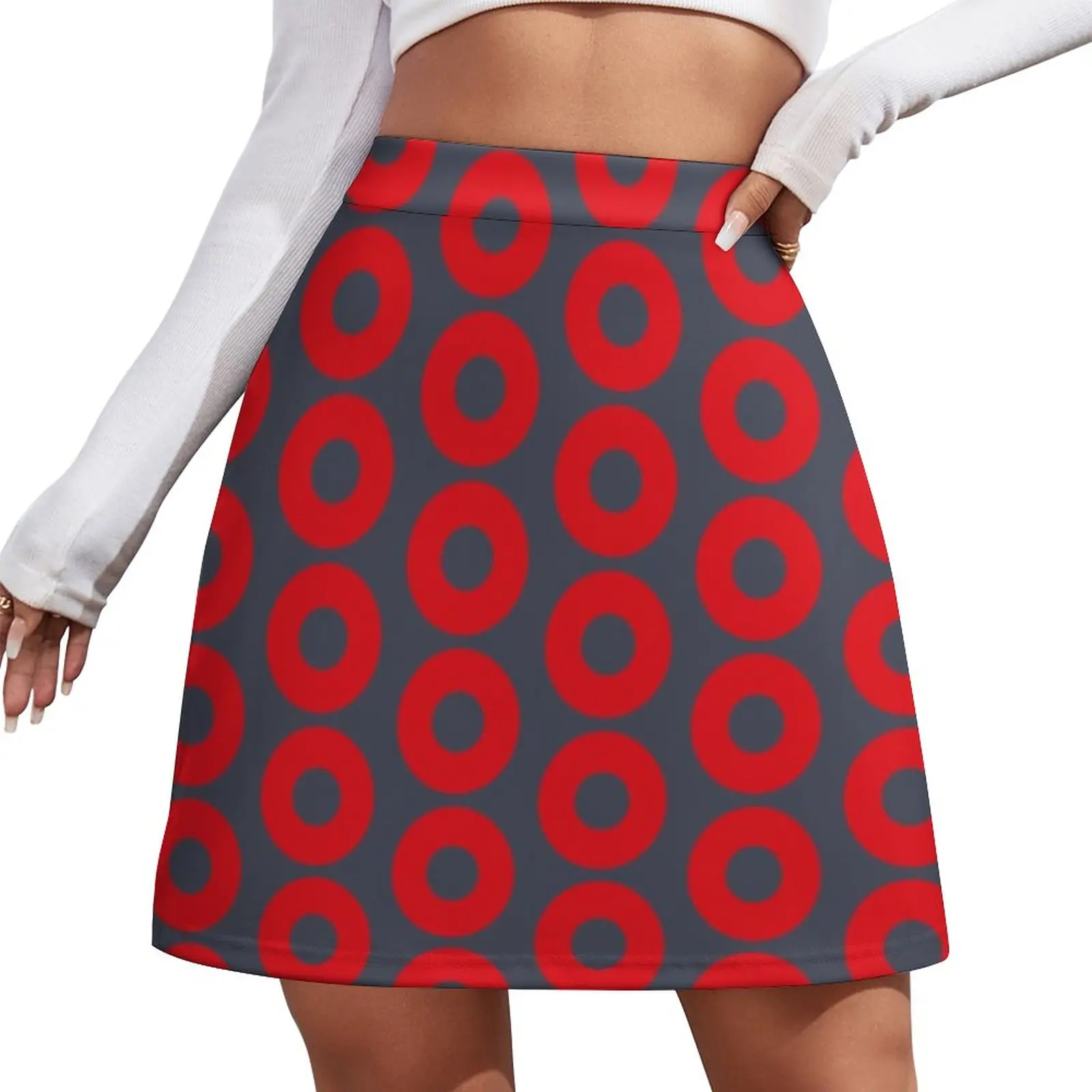 

Phish Donut Fishman Mini Skirt girls skirt Women's clothing