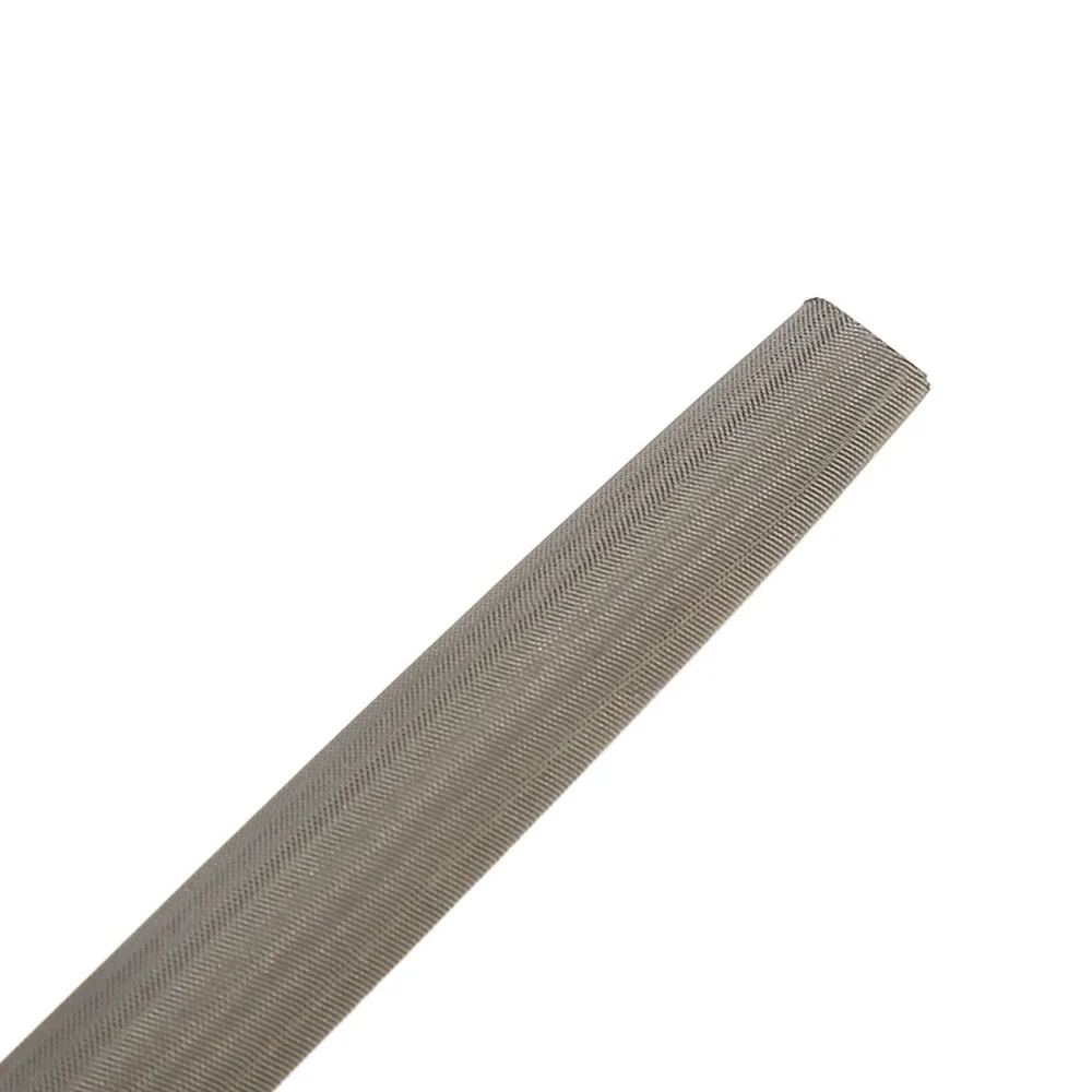 Comfortable T12 Steel Metal File Durable Double Grain Half Round File High Hardness Ergonomic Handle Steel File Auto Repair