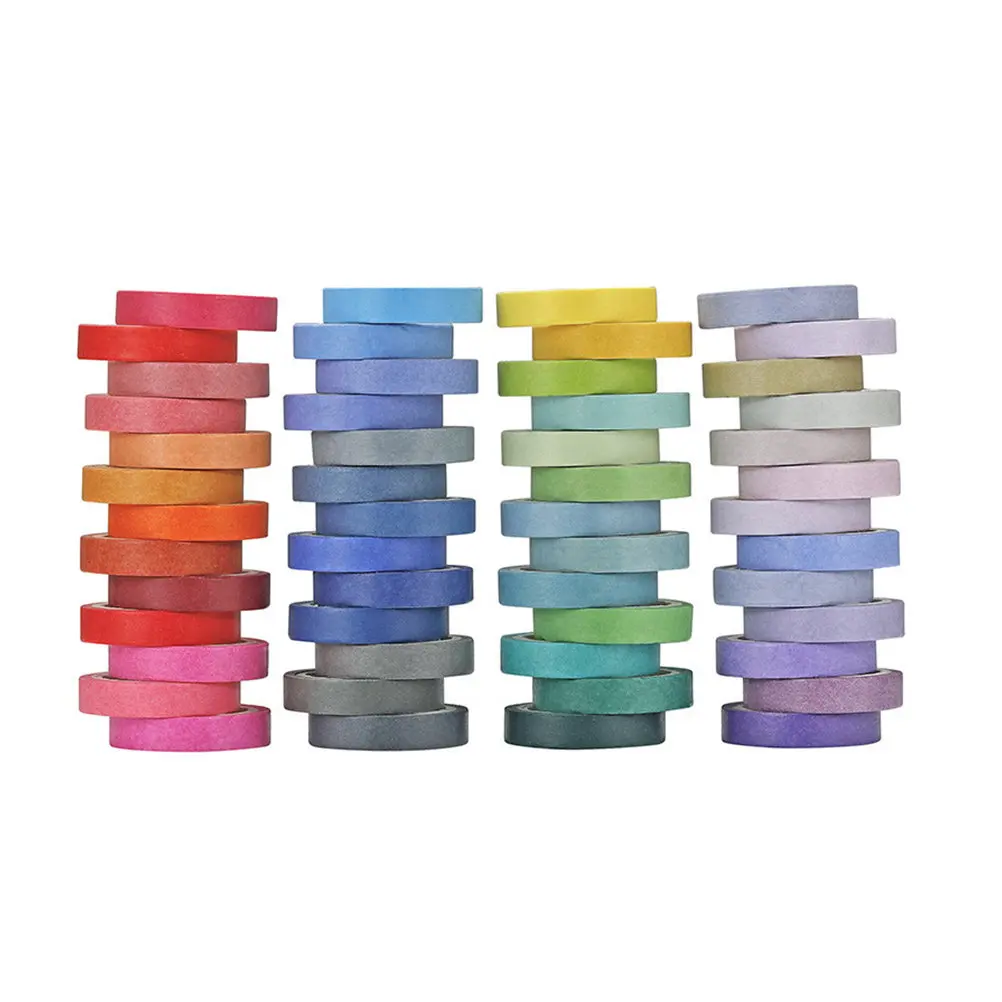60-pieces-solid-color-washi-tape-diy-decorative-paper-tape-for-hand-account-photo-album-gift-packaging-scrapbooking-decoration