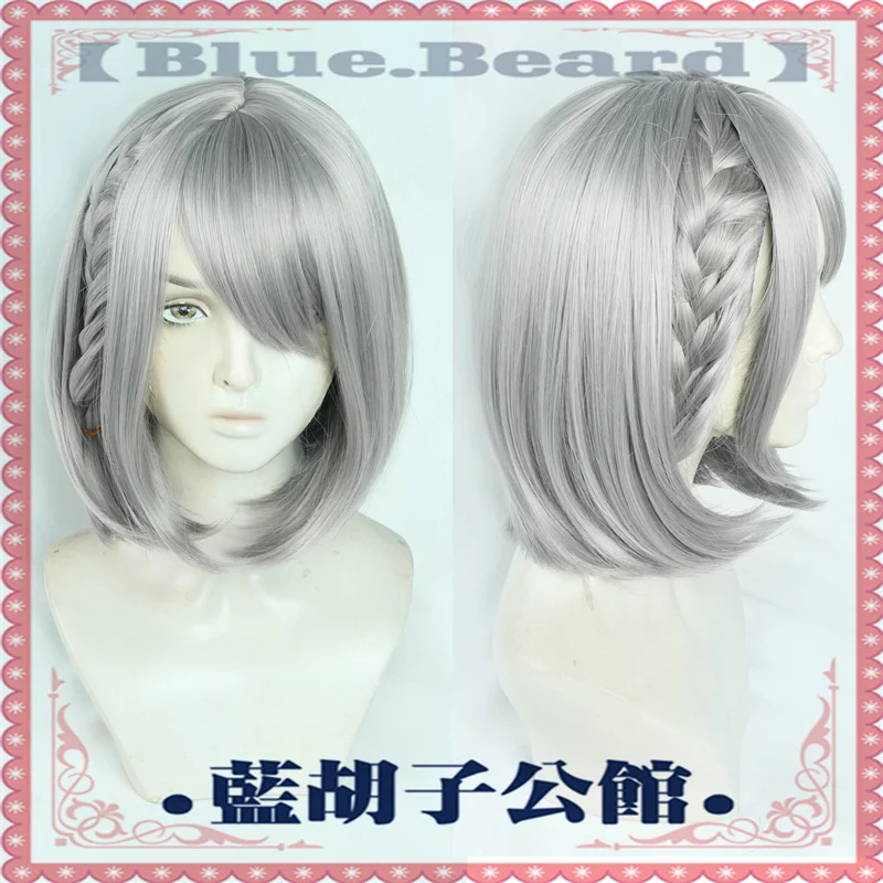 New Game Delta Force HACKCLAW RECON MAI XIAOWEN Cosplay Wig Short Heat Resistant Synthetic Hair Halloween Carnival