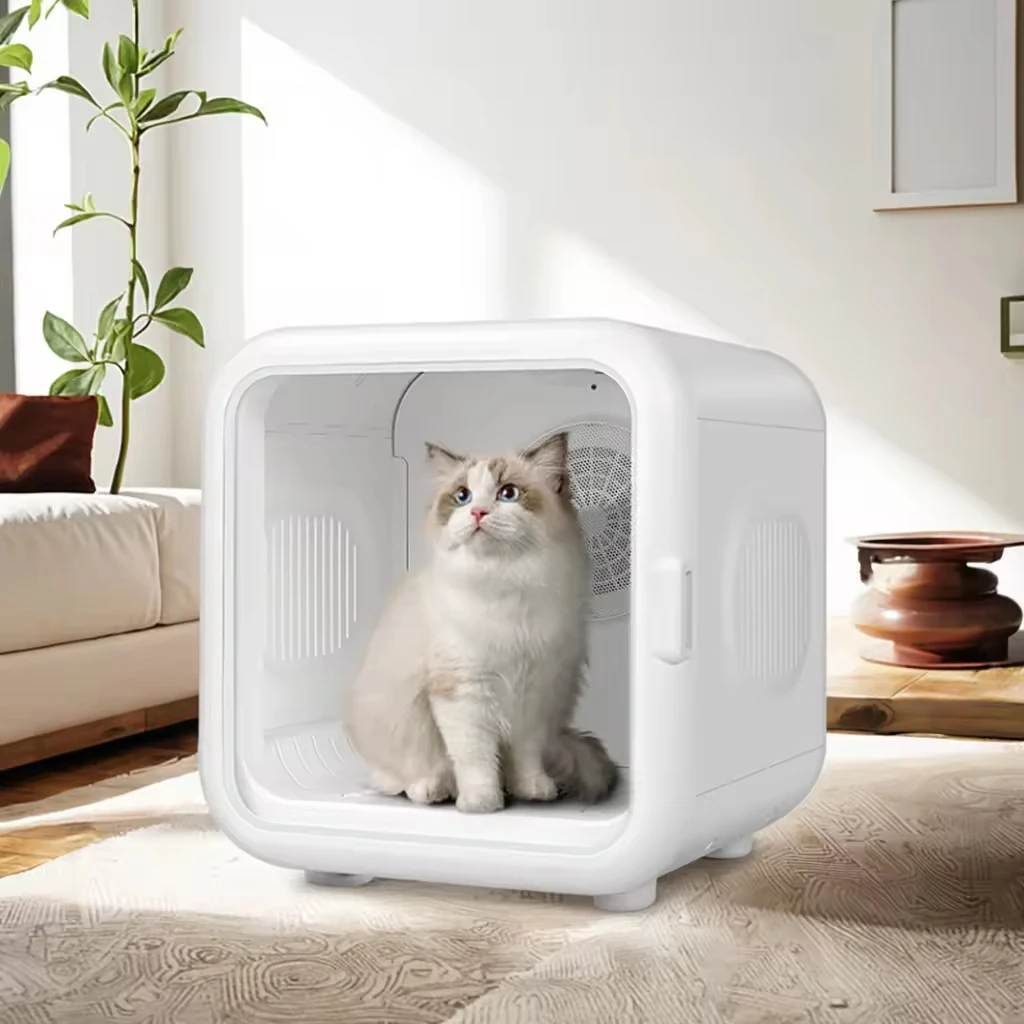 2025 Professional Cat Drying Box Large Space Automatic Pet Fast Drying Room Pet Bathing Machine