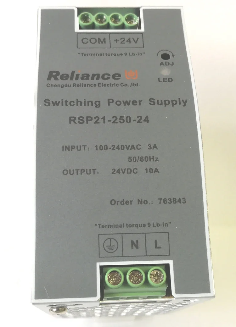 In stock brand new original rail type 24V switch power supply RSP21-250-24