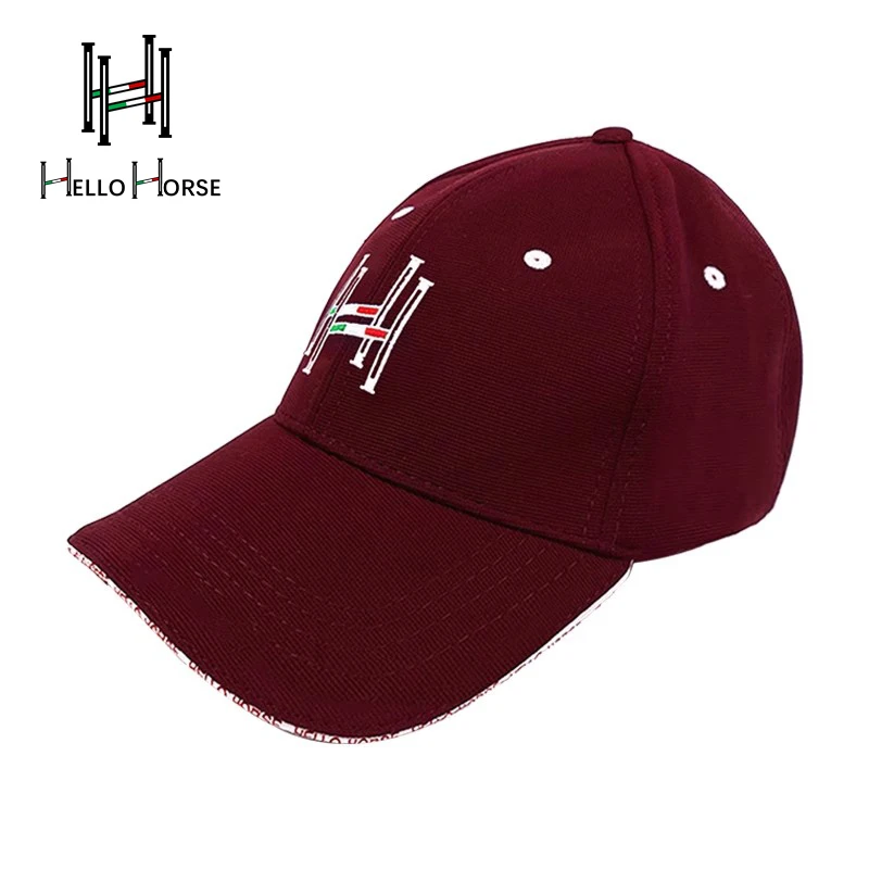 Кепка Hello Horse для верховой езды, профессиональная кепка с вышивкой, унисекс, мягкий верх, универсальная бейсболка для верховой езды