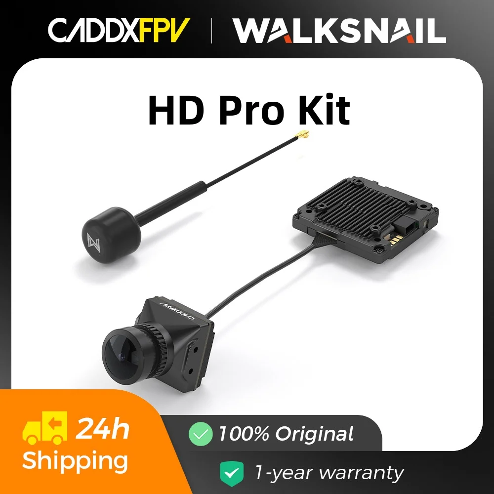 

CADDX Walksnail Avatar HD Pro Kit V2/Avatar HD Kit V2 с гироскопической камерой 8G/32G 1080P HD для FPV дронов для фристайла DIY Запчасти