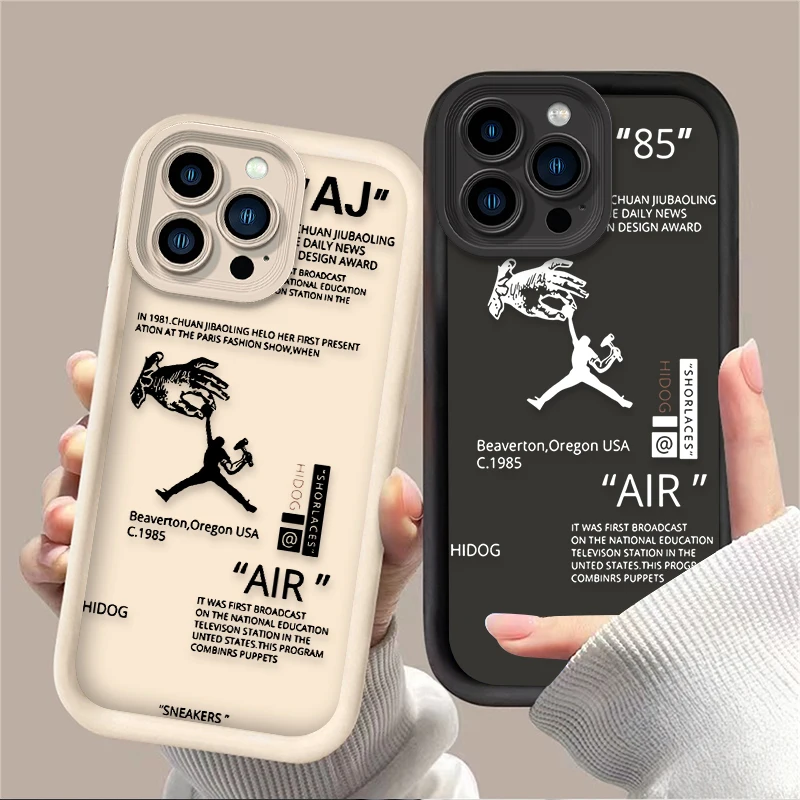 Sport Art Labels Arts Silicone Phone Case for iPhone 16 15 14 13 12 11 Pro Max XS X XR 8 7 6S 6 Plus SE 2020 Shockproof Cover