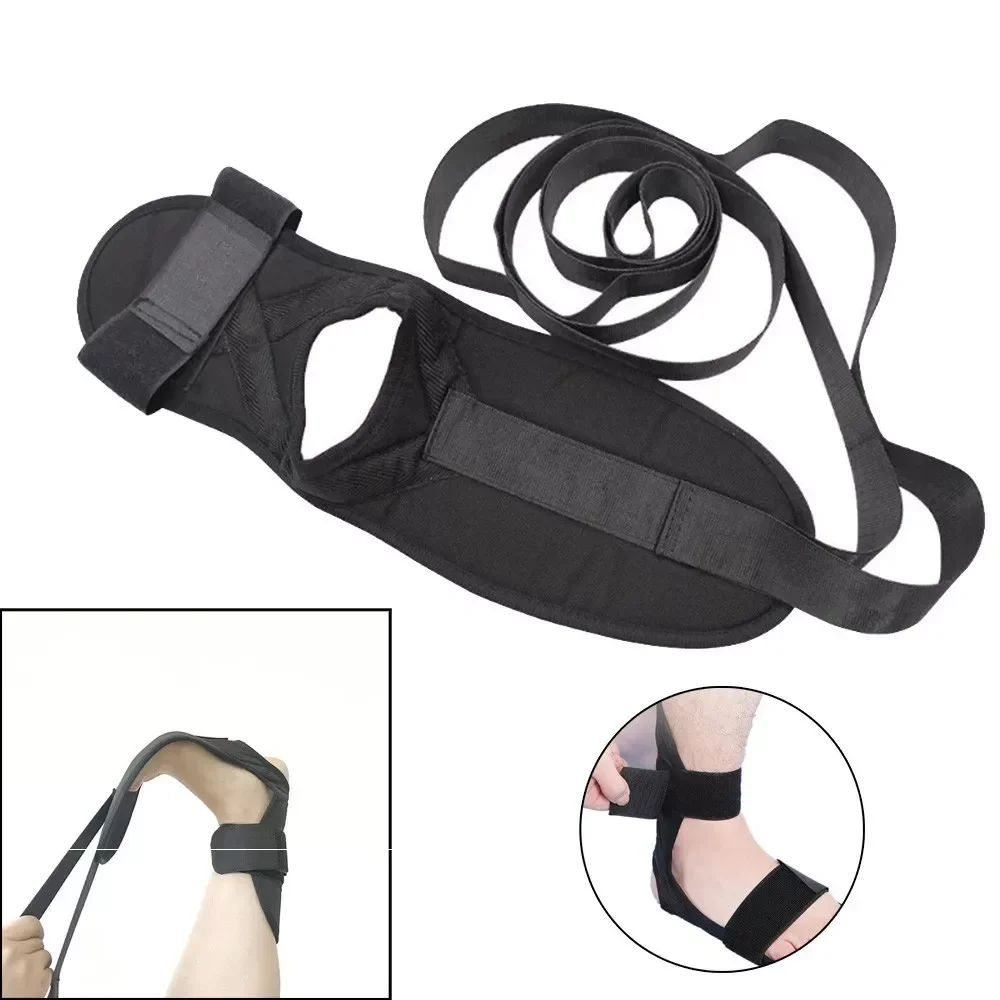 SPORTFUNSF Yoga Ligament Stretching Belt Foot Rehabilitation Straps Plantar Fasciitis Legs Training Feet Ankle Joint Correction