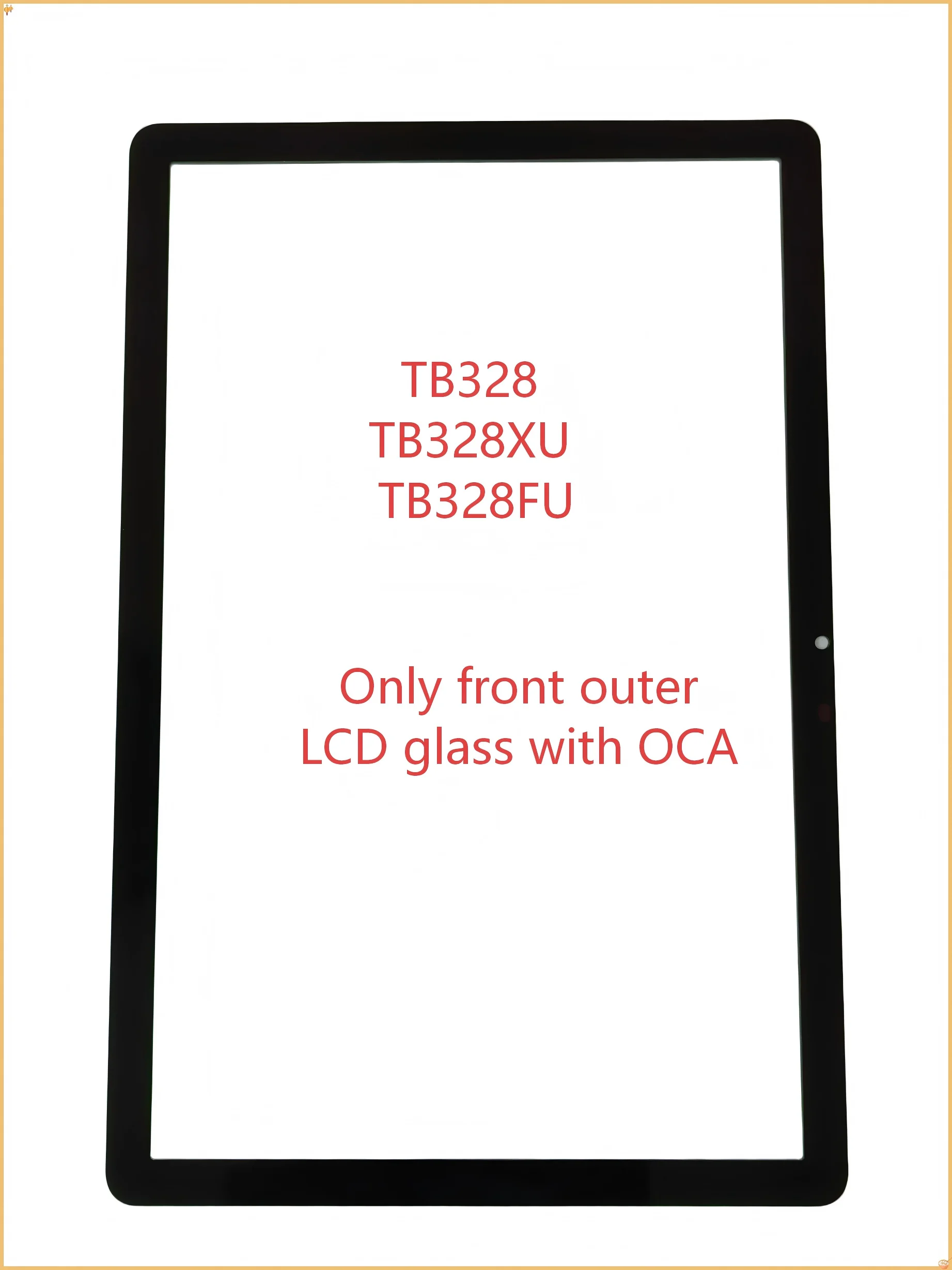 A+ For Lenovo Tab M10 3rd Gen TB328FU TB328XU TB328 Touch Screen Panel Tablet Front Outer LCD Glass Lens With OCA