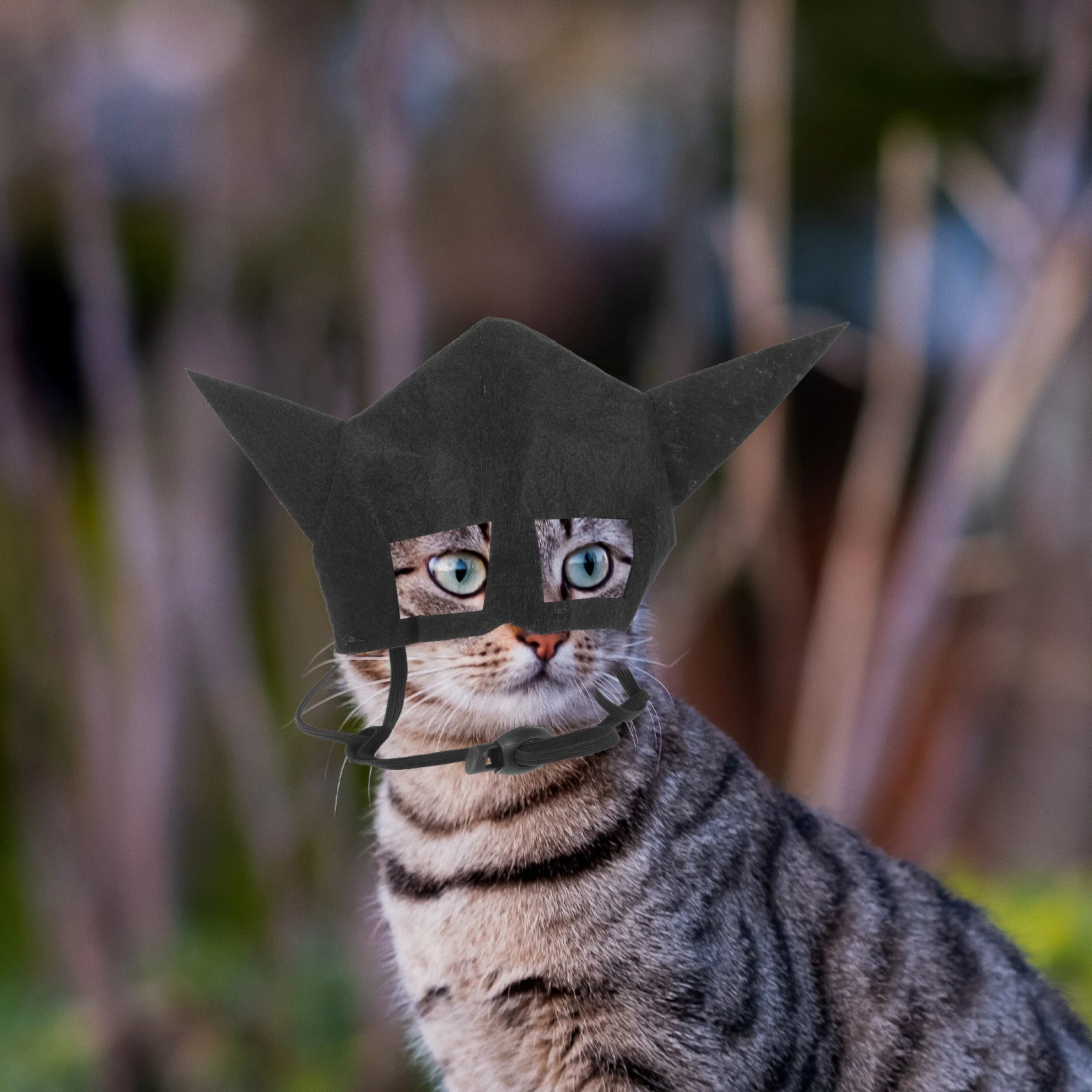 

Cute Cat Hat Bat Mask Headdress Wear Resistant Halloween Cap Pet Costume Dog Cap Party Pet Accessory Household Round
