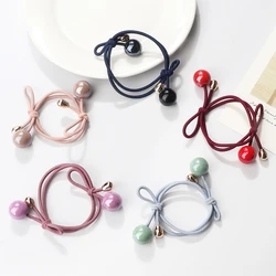 Women Ball Pendant Hair Bands Korean Fashion Elastic Rubber Band for Girls Sweet Hair Tie Rope Holder Gum Hair Accessories Gifts