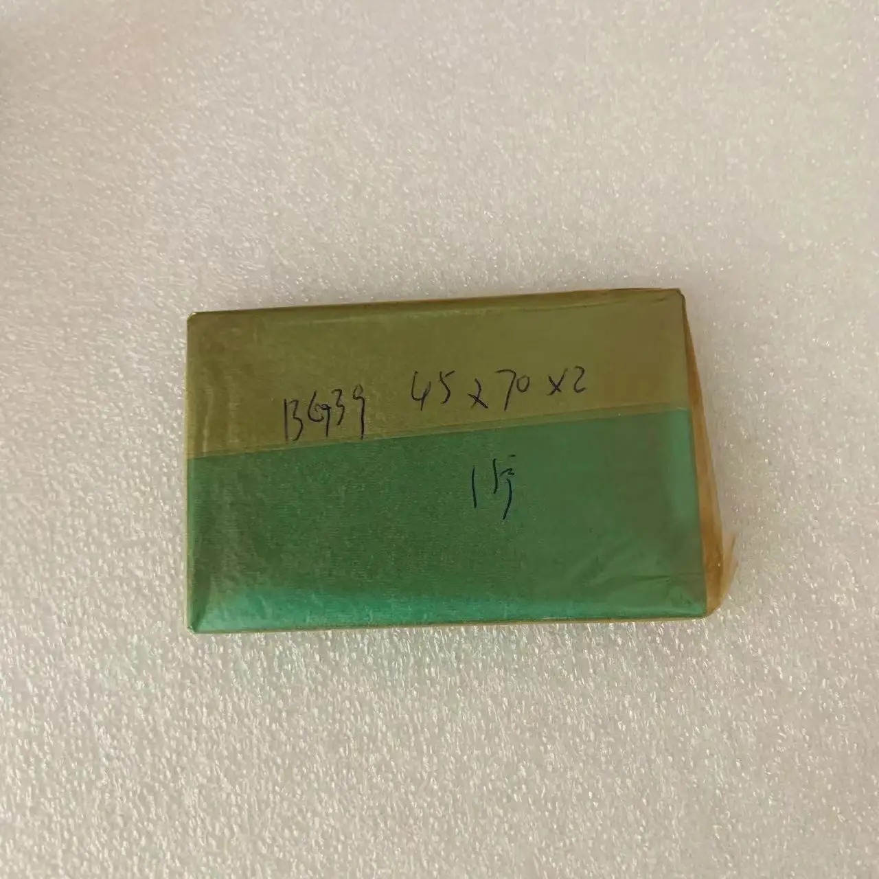 Filtro de corte IR de vidrio azul, tamaño 45x70x2mm, tipo QB39 BG39