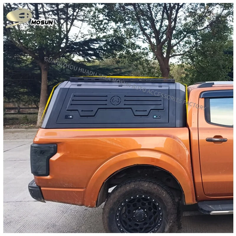 Mosun Aluminum Alloy Canopy Hardtop Topper Camper Pickup Truck Hardtops For FORD RANGER 2012-2021