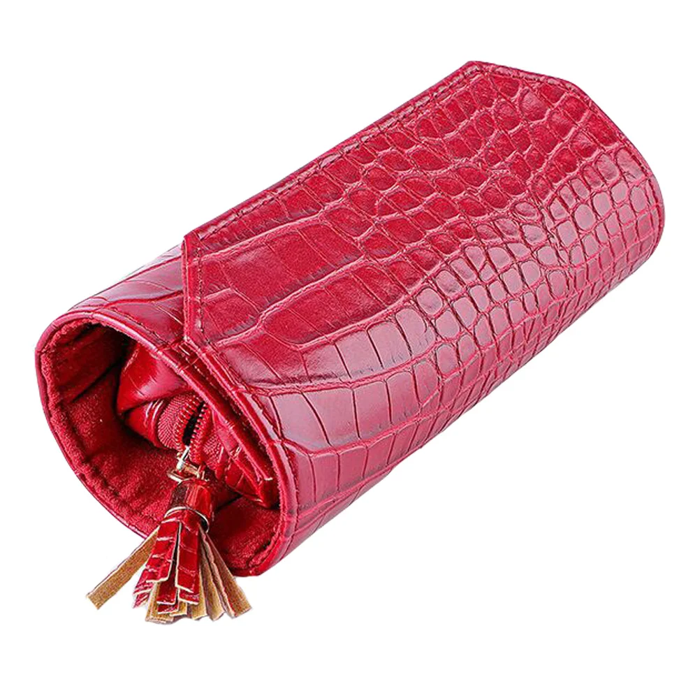 

Travel Jewelry Roll High Quality Durable Jewelry Organizer Storage Bag for Rings Necklaces Bracelets Necklace Roll Organizer
