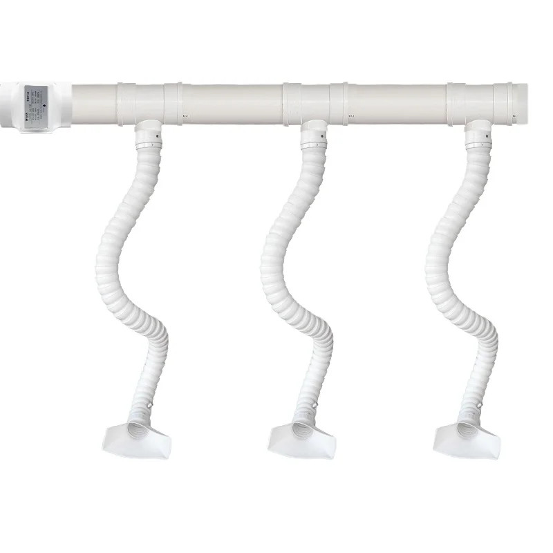 

Factory assembly line solder exhaust system Workshop workbench Laser smoking equipment Luotie exhaust pipe