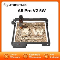 ATOMSTACK A5 Pro V2 5W Laser Engraving CNC Laser Printer 410*380mm Engraver Area For Acrylic Wood With Free APP Laser Printer