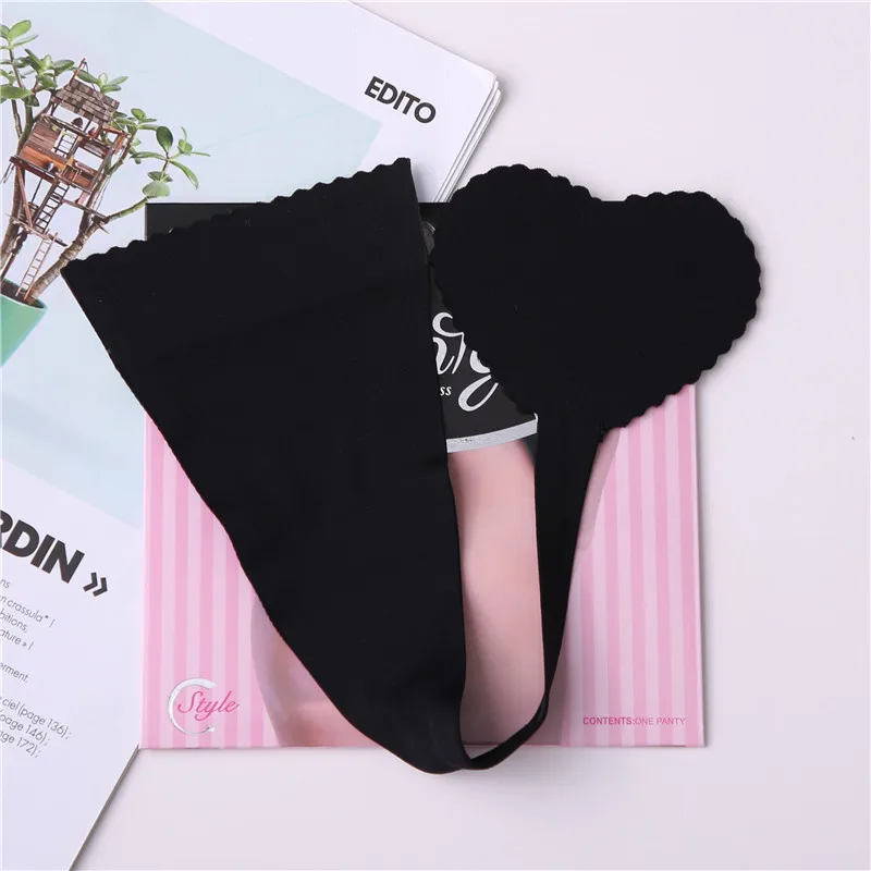 Invisible Thong C String Women Erotic Sexy Lingerie Seamless Female Underwear Adhesive Sexy Panties Underpanties Intimates Brief