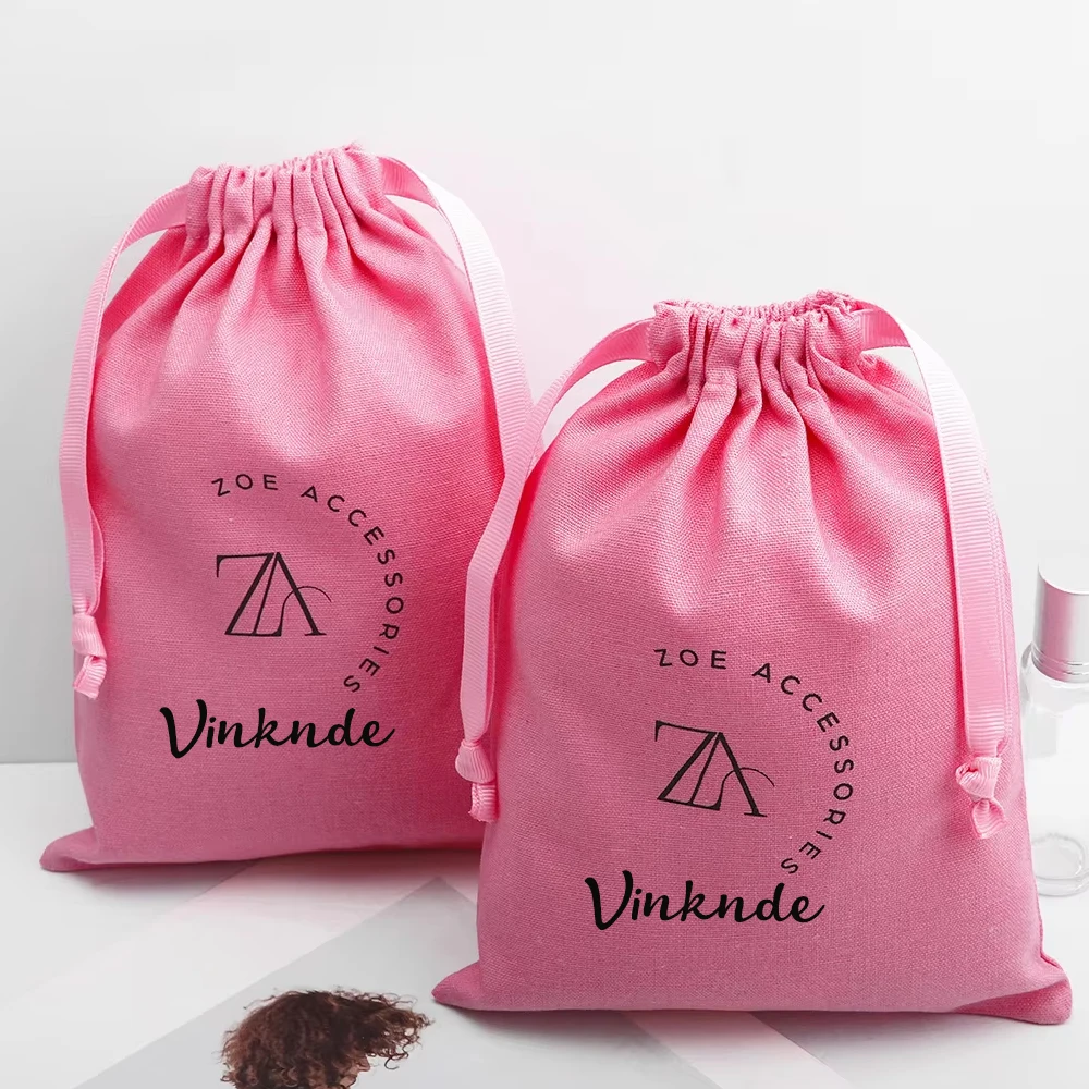 

50pcs Custom Cotton Pouch Bag 8x10cm Muslin Canvas Linen Jewelry Gift Bags Cosmetic Makeup Candy Lipstick Drawstring Dust Sack