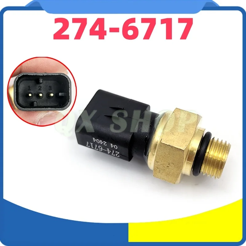 274-6717 Suitable for Caterpillar E336/345/349D C13/C15 Perkins Engine Oil Atmospheric Pressure Sensor 274-6717