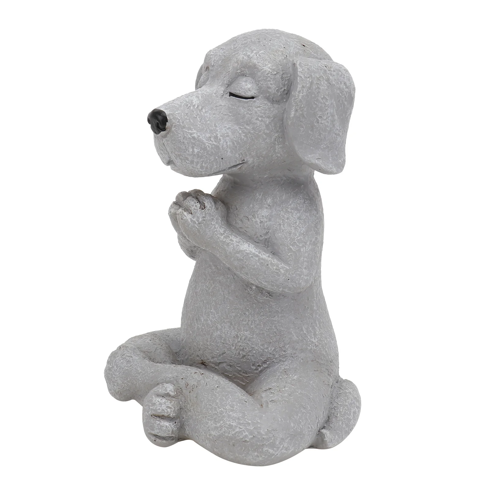 

1Pcs Resin Animal Sculpture Decorative Grey Garden Yard Desktop Home Ornament Creative Souvenir Animal Model Decor