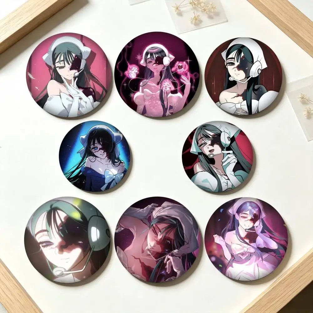 S-Sua Zombie Stage Alien Stage  25 32 44 58 75mm Badges Personalized Round Brooches Pins Accessory Gift