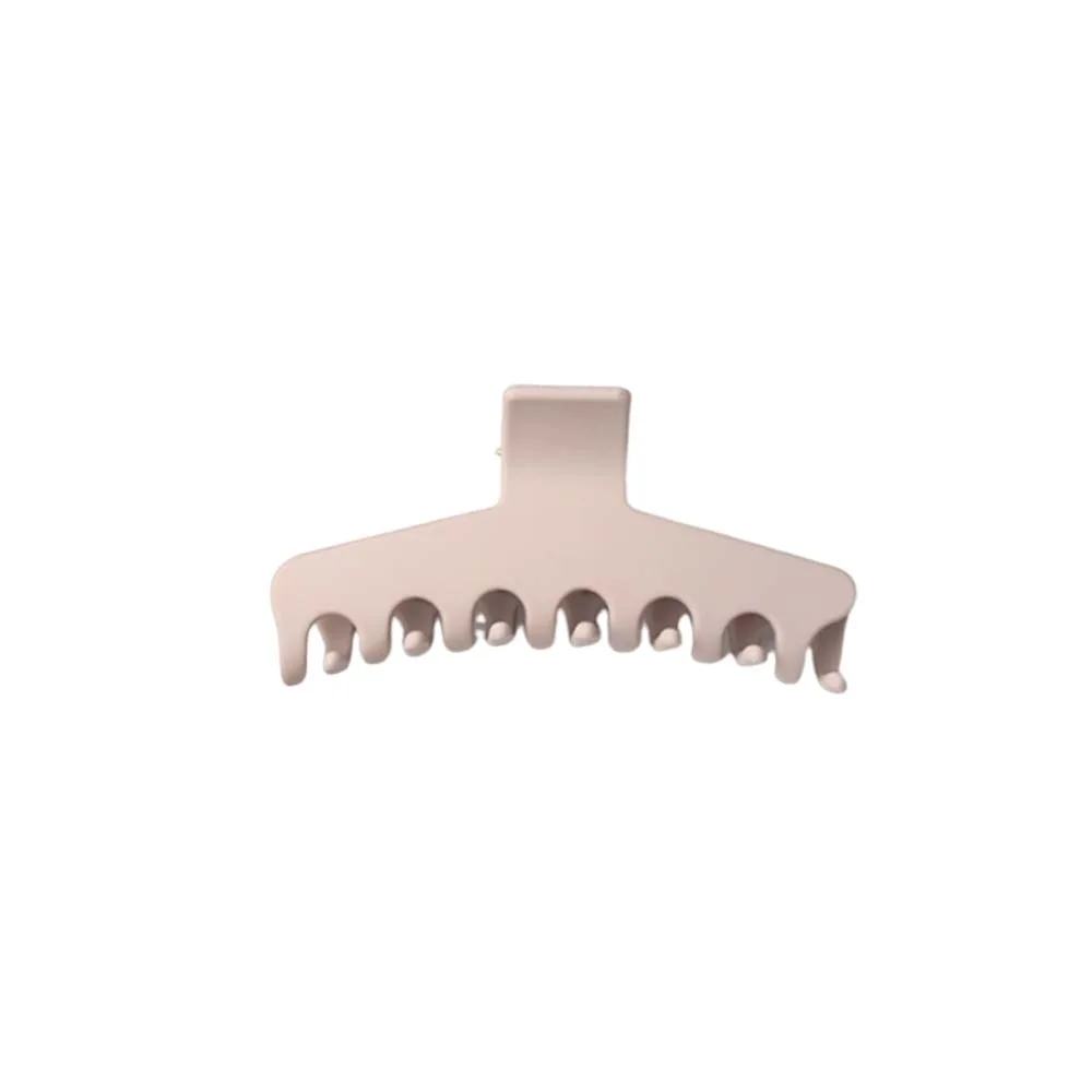 

Hair Clip Safe Silicone Shark Clip Square Creative Elastic Plastic Hair Claw Hairgrips Korean Style Solid Color Shark Clip Girls