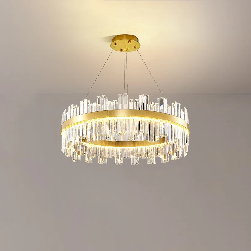 aipaite led crystal ceiling chandelier adequado para iluminacao interior sala de estar sala de jantar quarto cristal e ferro 01