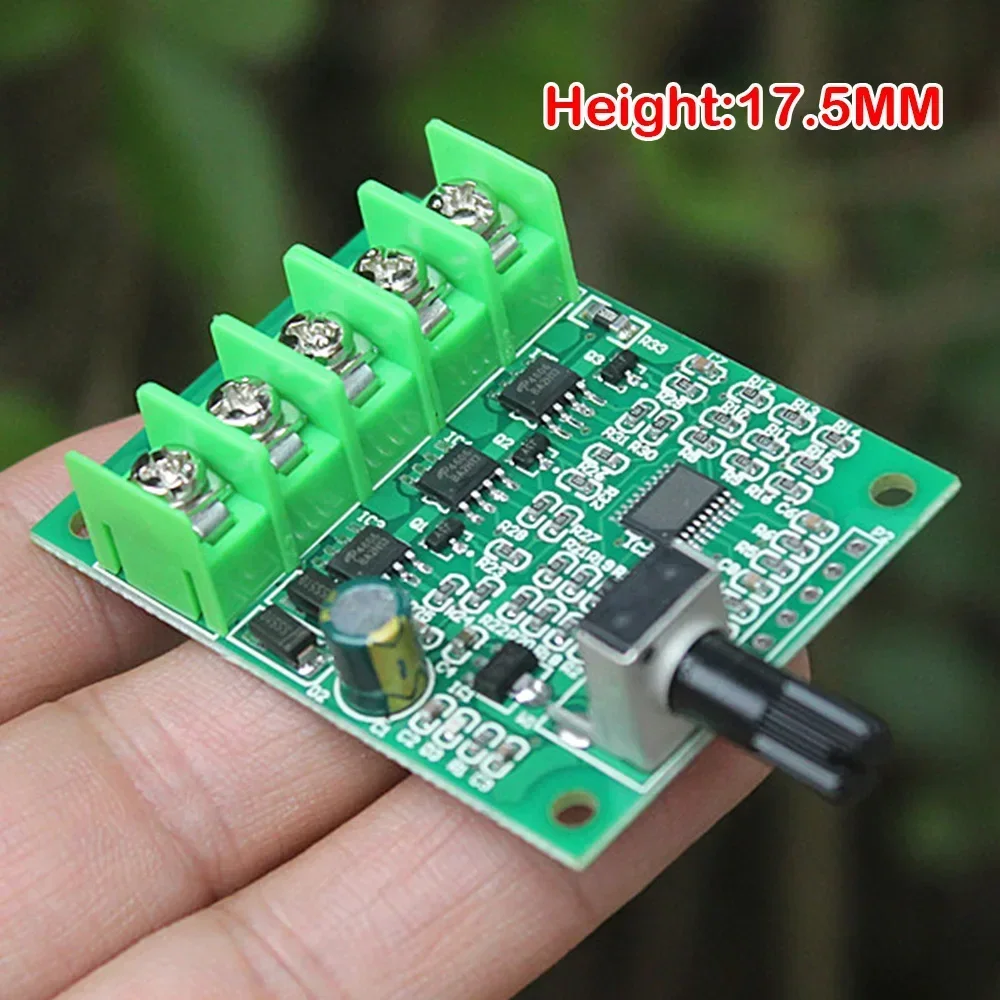 DC 6V-24V Brushless Motor Drive Board Speed Control Board Motor CW CCW Controller Protection Module fr Hard Drive Motor 3/4 Wire