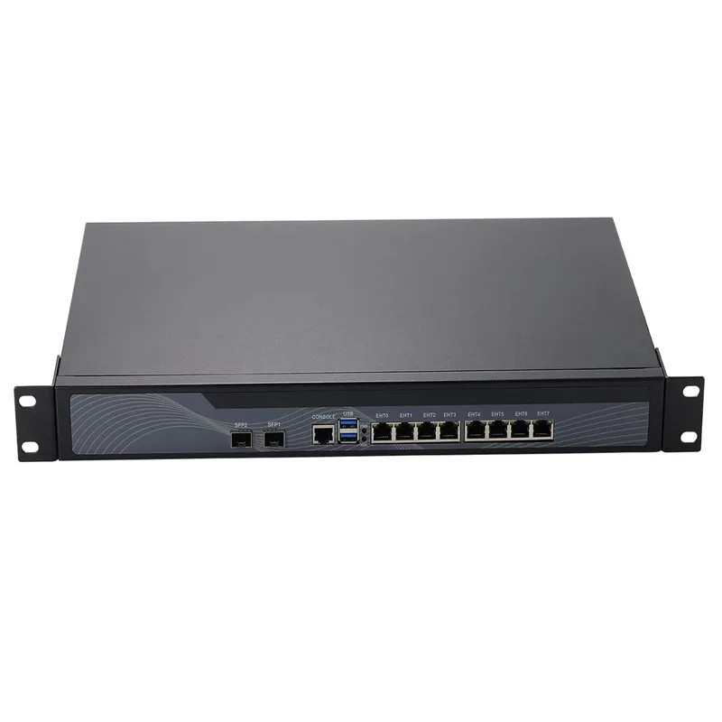 Partaker pfSense 1U Firewall Intel Core i3 2350M i5 2520M i7 2620M 8 x Intel 82574L LAN 2 x SFP 82599ES 10 Gigabit VPN OPNsense