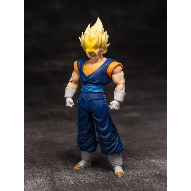 MP Studio Vegito Dragon Ball Z SHF Super‑Saiyan Vegito MP01A/MP01B「Oni‑Masked Nightwalker」1/12 Action Figures Toys Collection