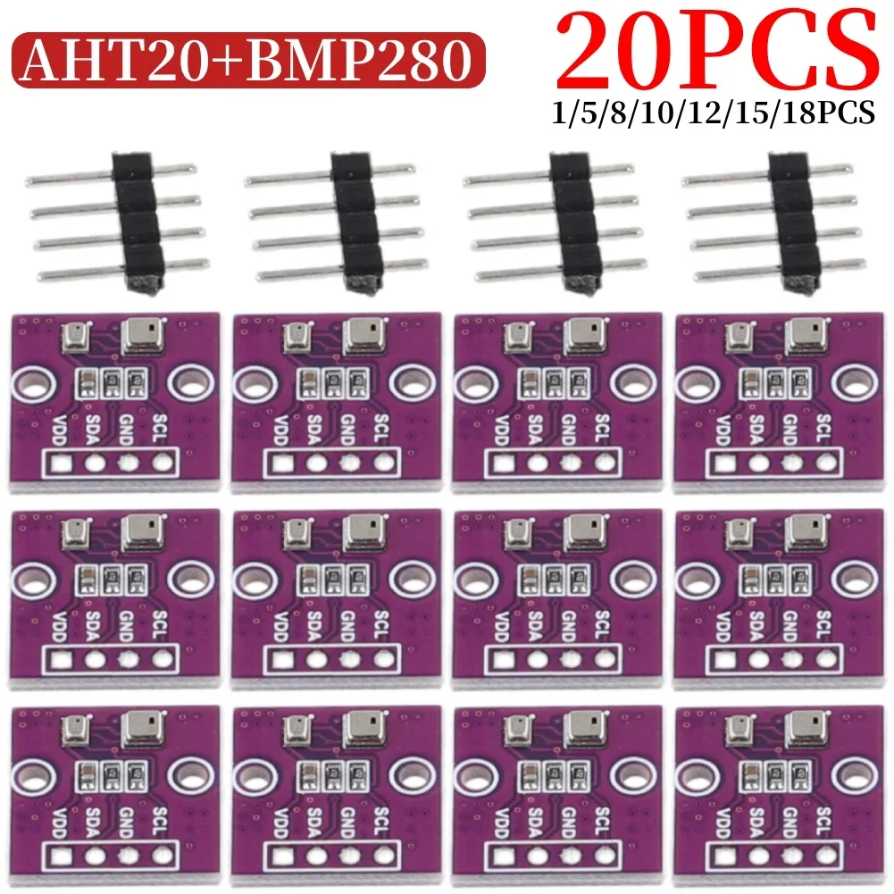 1-20PC AHT20+BMP280…