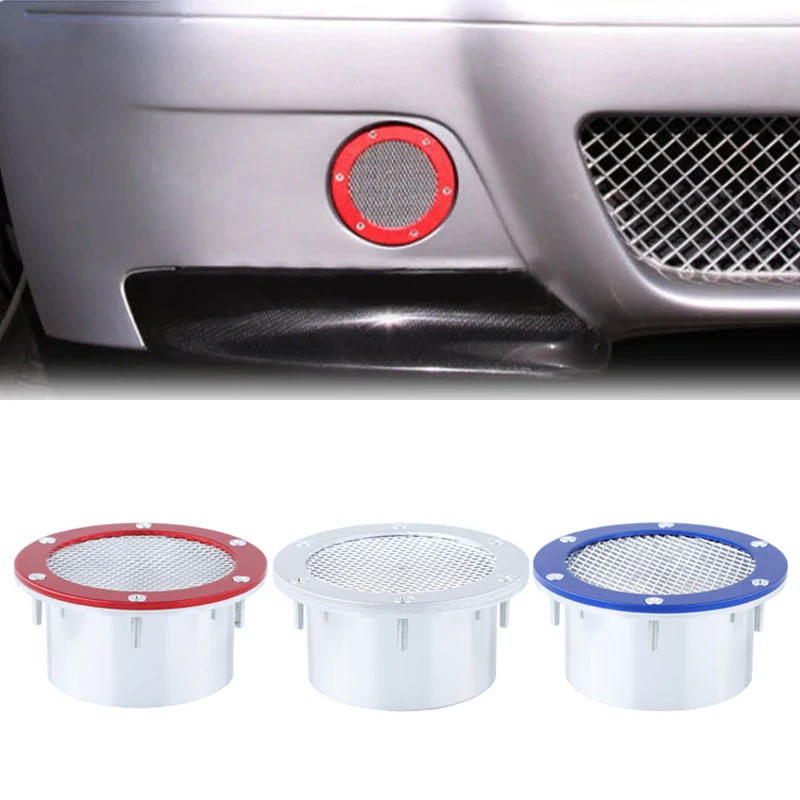 

Автомобильный универсальный вентиляционный воздуховод, решетка воздуховода, крышка воздухозаборника, бампер, впускной канал, холодный фильтр, алюминиевые автомобильные аксессуары, 1 шт.